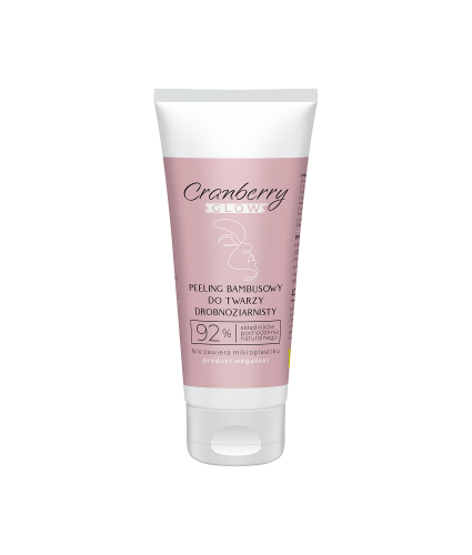 Peeling bambusowy do twarzy Cranberry Glow 50 ml.jpg
